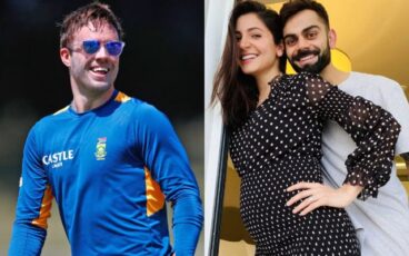 AB de Villiers, Virat Kohli and Anushka Sharma